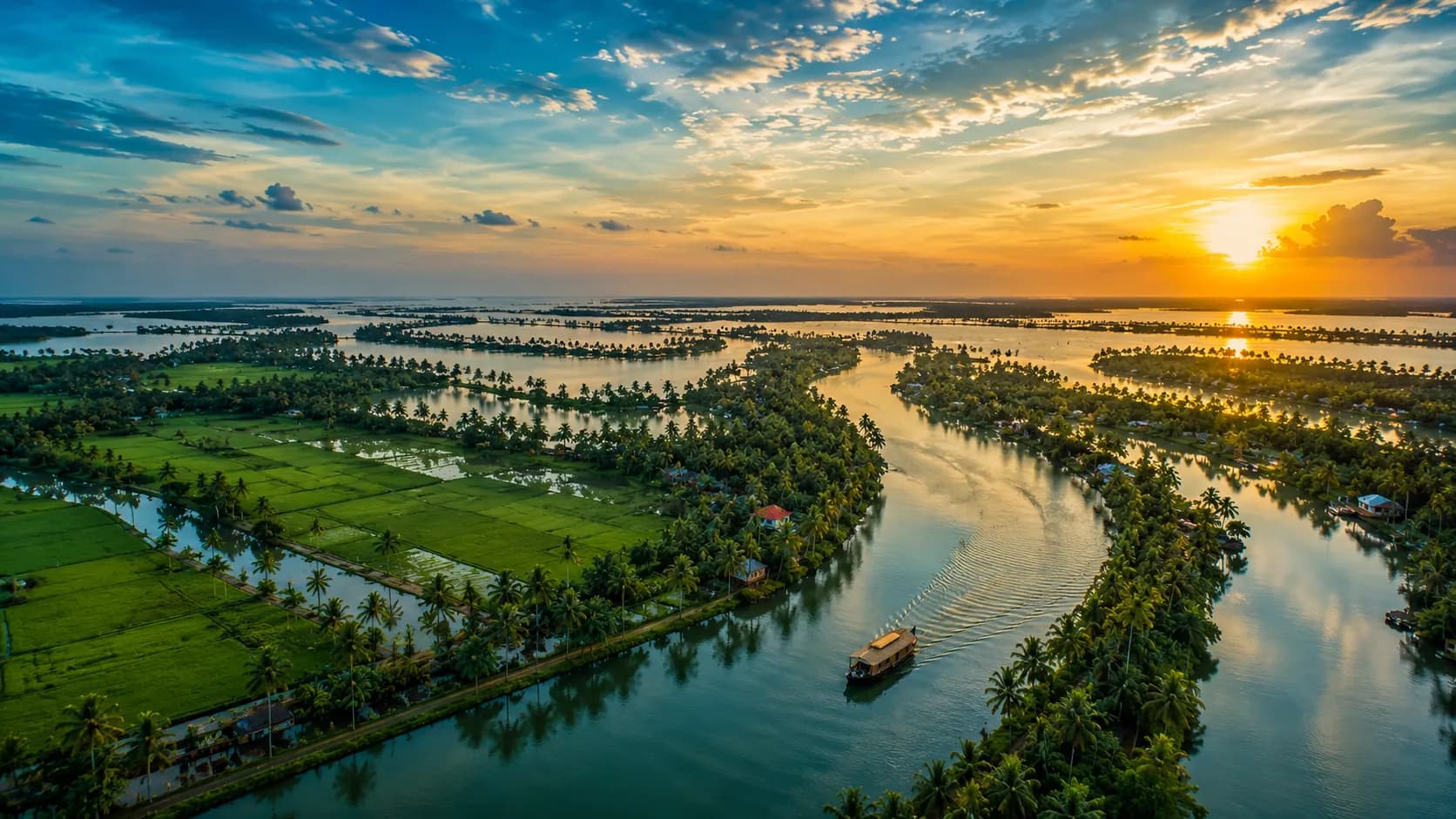 The Kerala Backwaters